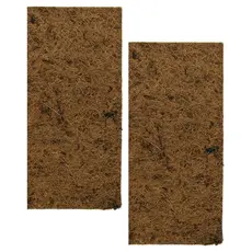 2 Placa Painel De Fibra De Coco Jardinagem 30x15 Plantas Natural Para Prender Orquidea Chifre de Veado Planta Trepadeira