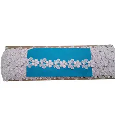 Renda Guipir estreita 2 cm borboletas
