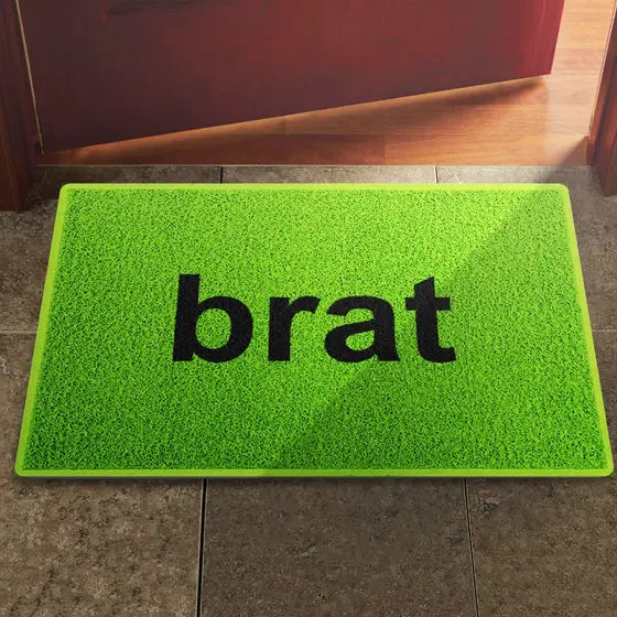 Tapete Capacho Brat  Charli XCX