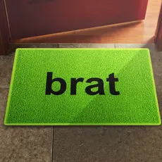 Tapete Capacho Brat  Charli XCX