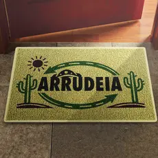 Tapete Ccapacho Arrudeia Frase Nordestina Decoração Casa