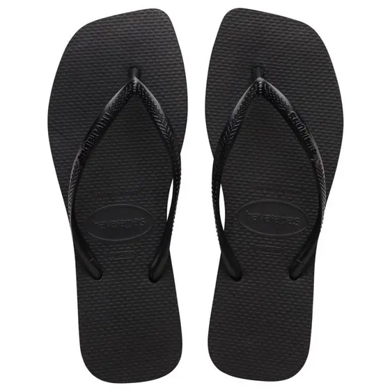 Chinelo Feminino Havaianas Slim Square Ponta Quadrada Lisa Original