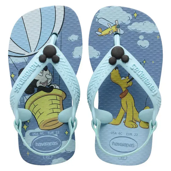Chinelo Havaianas New Baby Disney Classics Bebê Confortável