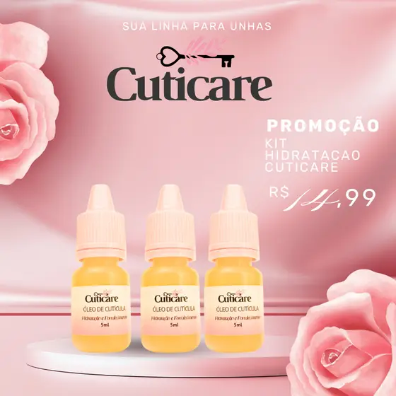 Trio óleo de cutícula CUTICARE