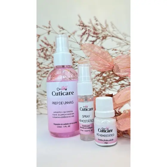 Kit Preparação e Cuidados de Cutilagem - CUTICARE