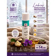 Lip Balm ÂMATE – Hidratação e Proteção Diária
