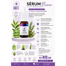 Sérum Brow ÂMATE – Cílios e Sobrancelhas