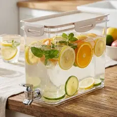 Reservatório Dispenser Geladeira para Água 5,85 L Suqueira Jarra de Suco Agua
