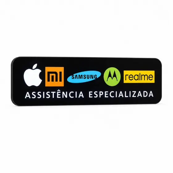 Letreiro Luminoso Assistência Técnica - Marcas Celular