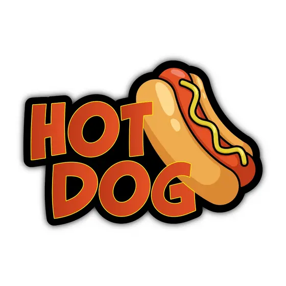 Placa Quadro Hot Dog - Decoração Cachorro Quente