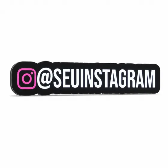 Letreiro Luminoso Personalizado Seu Instagram