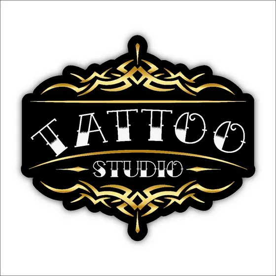 Placa Quadro Tattoo Studio - Decoração