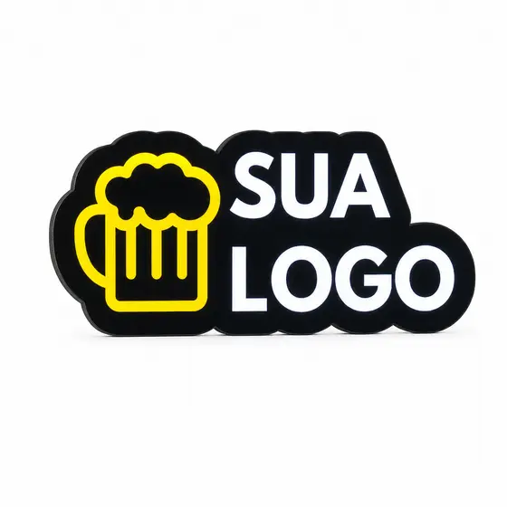 Luminoso Personalizado Bar - Sua Logo - Decoração Bar