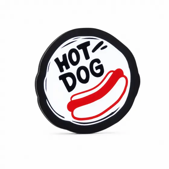 Letreiro Led Luminoso Hot Dog - Decoração Cachorro Quente