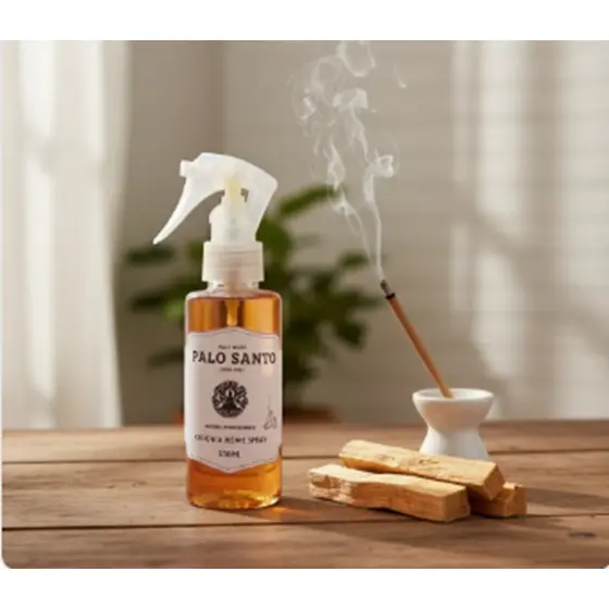 Incenso Palo Santo liquido 100% Natural Puro Madeira Sagrada Do Perú