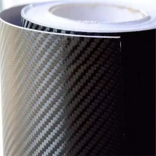 Adesivo Fibra De Carbono Envelopamento Capo Carro 2m X 40cm