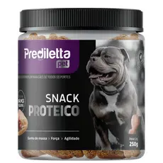 Snack Proteico Para Cães Suplemento Premium 250g Prediletta