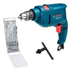Furadeira Impacto Parafusadeira Bosch GSB 450 RE 127V + Kit 5 Brocas