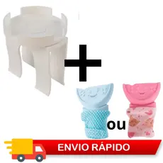 Suporte para babá eletronica de berço e Mordedor luvinha com preço especial