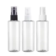 10 Frascos Pet 100 Ml Cilíndrico Reto Válvula Spray Para Perfume álcool liquido