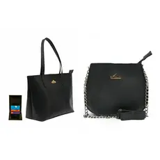 kit lindo com duas bolsas maravilhosas sendo uma sacola e uma transversal tira colo lançamento +um porta cartão envio imediato