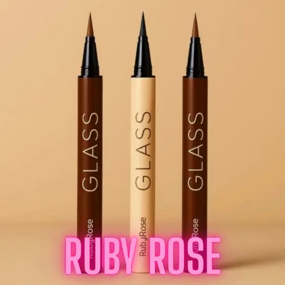 Caneta Delineadora Ruby Rose Alta Duração Linha Glass