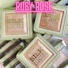 Iluminador Silk Skin Ruby Rose Radiante Shine - Iluminador Baked Ruby Rose