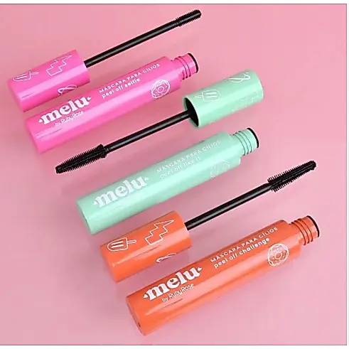 Mascara De Cilios Melu Ruby Rose Rimel Peel Off Alta Fixação