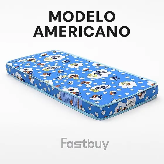 Colchão Ortobom Baby Physical Para Berço 70x130x10cm Envio Imediato