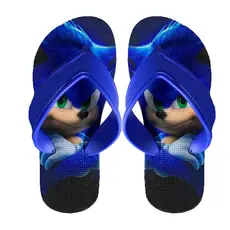 Chinelo Dedo Menino Infantil Masculino Sonic Leve Macio Confortavel