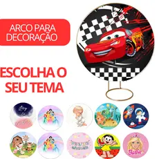 Decoração para Festa Mini Painel Arco com Capa de Temas