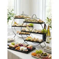 Expositor Buffet Doces Frios Salgados Cupcakes Mesa de Festa