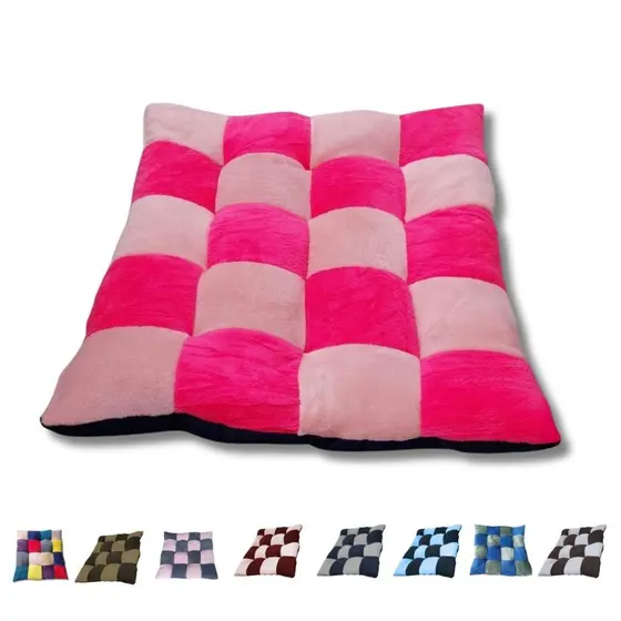 Capa Para Colchonete Quadriculado 1x1 Com Zíper Para Gatos e Cachorros
