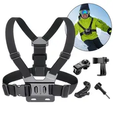 Suporte De Peito Para Câmera E Celular Nexsoul SP-139 Ajustável