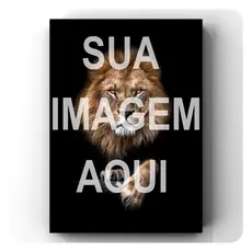 Quadro Grande 90X70 Com Sua Foto Personalizado Em Hd Família Pet