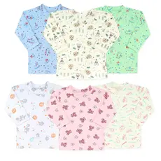 Camisetas Roupas Bebê Manga Longa Estampado Menino e Menina