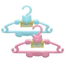 Kit Com 3 Cabides De Bebê Infantil Promoção Colorido Enxoval