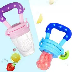 Chupeta Alimentadora Porta Frutas Bico de Silicone Menino Menina