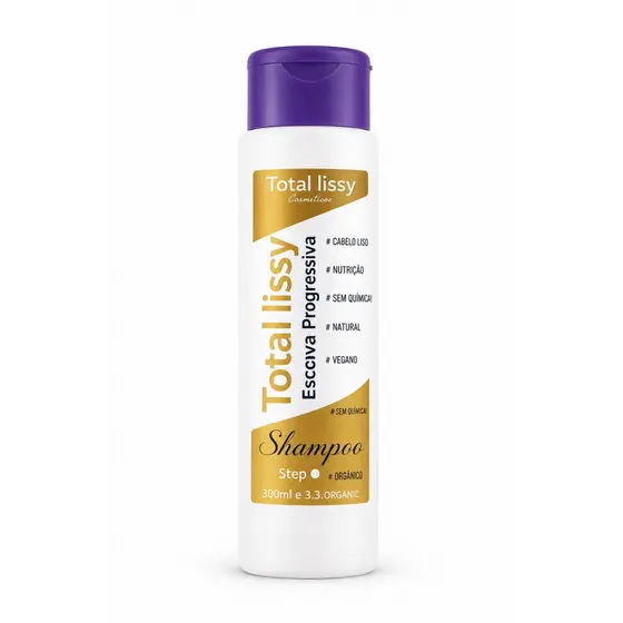 Shampoo Preparatório Para Escova Progressiva e Tratamento Capilar 300ml