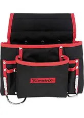 Bolsa De Cinto Para Ferramentas Com 8 Bolsos E Suporte De Martelo// Mtx