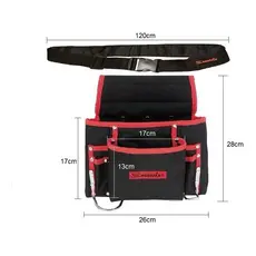 Bolsa Porta Ferramentas Com Cinto 8 Bolsos Mtx 902429\902479