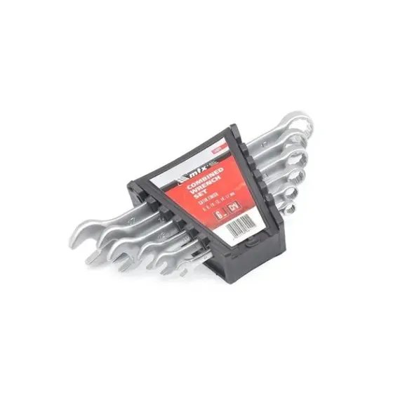Jogo De Chave Combinada, 6 X 17 Mm 6 Pcs, Cromo Fosco//mtx  Fc154029