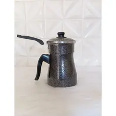 CUSCUZEIRA BULE 750ML NA COR PRETO CRAQUEADO