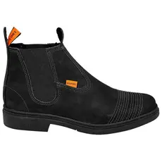 Bota Botina Couro Masculina Feminina Rodeio Vaqueiro Vaquejada Similar Campeão Pluma Sem Caixa