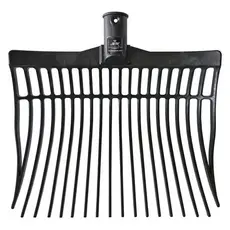 Pá Garfo Nylon Profissional Limpa Baia Cocheira Cavalo Sem Cabo