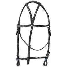 Cabeçada Couro Freio Professora Cavalo Vaquejada KLOPR
