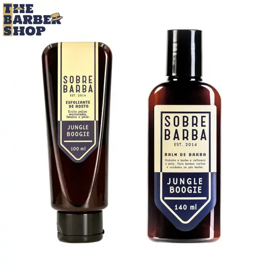 Kit para Barba SOBREBARBA Balm Para Barba + Esfoliante Jungle Boogie