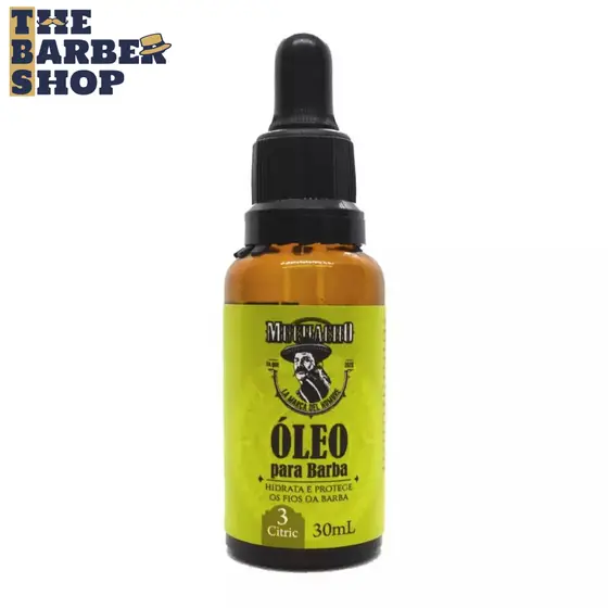 Óleo Para Barba Muchacho Citric - Hidrata E Recupera Os Fios