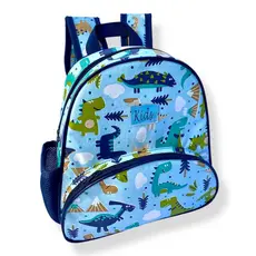 Mochila Maternidade Bolsa Menino Masculina de Costas Para Passeio Escola Creche Estampa Dinossauro