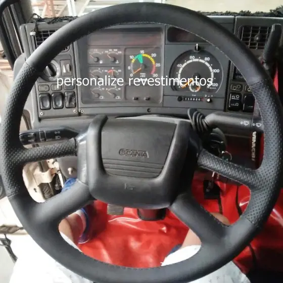 Capa De Volante Costurada Scania Antiga